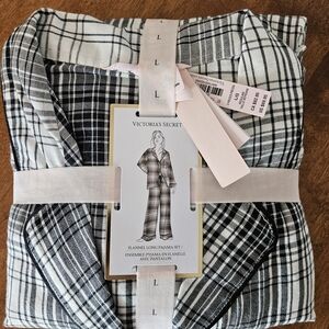 Victoria's Secret Plaid Flannel Pajama Set
